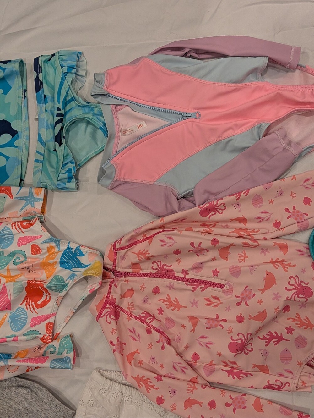 Summer Vacation Toddler Girl Bundle (Incl. Bathing Suits)